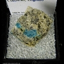 Mineral Specimen: Clinoclase from Wheal Gorland, Cornwall, England Mineral Specimen: Clinoclase from Wheal Gorland, Cornwall, England