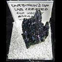 Mineral Specimen: Carborundum (Silicon Carbide - SiC) Crystals from Artificial, Ex. Norm Woods Mineral Specimen: Carborundum (Silicon Carbide - SiC) Crystals from Artificial, Ex. Norm Woods