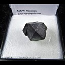 Mineral Specimen: Galena cuboctahedral crystal from Tri-State District, Joplin, Missouri, Ex. Norm Woods Mineral Specimen: Galena cuboctahedral crystal from Tri-State District, Joplin, Missouri, Ex. Norm Woods
