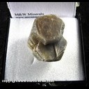 Mineral Specimen: Corundum variety: Sapphire from Madagascar, Ex. Norm Woods