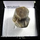Mineral Specimen: Corundum variety: Sapphire from Madagascar, Ex. Norm Woods Mineral Specimen: Corundum variety: Sapphire from Madagascar, Ex. Norm Woods