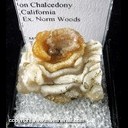 Mineral Specimen: Quartz, druze on Chalcedony from California Ex. Norm Woods