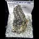 Mineral Specimen: Graphite from Texas, Ex. Norm Woods Mineral Specimen: Graphite from Texas, Ex. Norm Woods