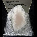 Mineral Specimen: Datolite (polished) from Keweenaw Peninsula, Michigan, Ex. Norm Woods