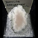 Mineral Specimen: Datolite (polished) from Keweenaw Peninsula, Michigan, Ex. Norm Woods Mineral Specimen: Datolite (polished) from Keweenaw Peninsula, Michigan, Ex. Norm Woods