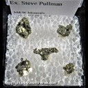 Mineral Specimen: Pyrite from Homestake Mine, Lead, Lawrence Co., South Dakota Ex. Steve Pullman Mineral Specimen: Pyrite from Homestake Mine, Lead, Lawrence Co., South Dakota Ex. Steve Pullman