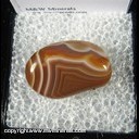 Mineral Specimen: Agate, variety: Lake Superior from Collected by Norm Woods likely along Mississippi River Mineral Specimen: Agate, variety: Lake Superior from Collected by Norm Woods likely along Mississippi River
