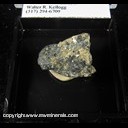 Mineral Specimen: Hagendorfite from Palermo #1 mine, N. Groton, Grafton Co., New Hampshire, Ex. S. Pullman from David Garske Mineral Specimen: Hagendorfite from Palermo #1 mine, N. Groton, Grafton Co., New Hampshire, Ex. S. Pullman from David Garske