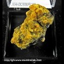 Mineral Specimen: Orpiment from Getchell Mine, Humboldt Co., Nevada, Ex. Gary Beaman