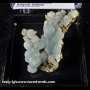 Mineral Specimen: Hemimorphite from 79 Mine, Gila Co., Arizona, Ex. Les Wilson Mineral Specimen: Hemimorphite from 79 Mine, Gila Co., Arizona, Ex. Les Wilson