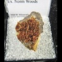 Mineral Specimen: Barite Tiff from Washington Co., Missouri, Ex. Norm Woods
