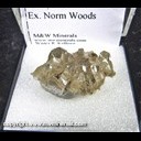 Mineral Specimen: Barite from Linwood Mine, Buffalo, Scott Co., Iowa, Ex. Norm Woods, 2008 Mineral Specimen: Barite from Linwood Mine, Buffalo, Scott Co., Iowa, Ex. Norm Woods, 2008