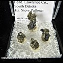 Mineral Specimen: Pyrite from Homestake Mine, Lead, Lawrence Co., South Dakota Ex. Steve Pullman Mineral Specimen: Pyrite from Homestake Mine, Lead, Lawrence Co., South Dakota Ex. Steve Pullman