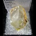 Mineral Specimen: Celestine (some bruising) from Austin, Travis Co., Texas, Ex. Norm Woods Mineral Specimen: Celestine (some bruising) from Austin, Travis Co., Texas, Ex. Norm Woods