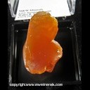 Mineral Specimen: Opal variety: Cherry from Jalisco, Mexico, Ex. Vivian Randall Mineral Specimen: Opal variety: Cherry from Jalisco, Mexico, Ex. Vivian Randall