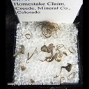 Mineral Specimen: Silver Wire Crystals from Homestake Claim, Creede, Mineral Co., Colorado Mineral Specimen: Silver Wire Crystals from Homestake Claim, Creede, Mineral Co., Colorado