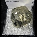 Mineral Specimen: Pyrite from Villa Roja, Soria, Spain