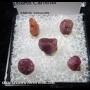 Mineral Specimen: Corundum variety: Ruby - waterworn from Cowee Valley, Macon Co., North Carolina Mineral Specimen: Corundum variety: Ruby - waterworn from Cowee Valley, Macon Co., North Carolina