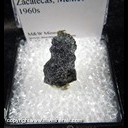 Mineral Specimen: Boulangerite from Mina Noche Buena, Noche Buena, Mun. de Mazapil, Zacatecas, Mexico, 1960s