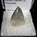 Mineral Specimen: Calcite, Phantom from Vulcan Quarry, Racine, Racine Co., Wisconsin Mineral Specimen: Calcite, Phantom from Vulcan Quarry, Racine, Racine Co., Wisconsin