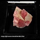 Mineral Specimen: Rhodochrosite from Sweet Home Mine, Alma, Park Co., Colorado, 1990s Mineral Specimen: Rhodochrosite from Sweet Home Mine, Alma, Park Co., Colorado, 1990s