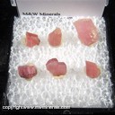 Mineral Specimen: Rhodochrosite Cleavages from Sweet Home Mine, Alma, Park Co., Colorado