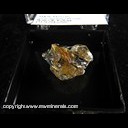 Mineral Specimen: Rutialted Quartz with Hematite from Novo Horizonte, Bahia, Brazil