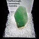 Mineral Specimen: Chrysoprase from Marlborough, Queensland, Australia