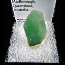 Mineral Specimen: Chrysoprase from Marlborough, Queensland, Australia Mineral Specimen: Chrysoprase from Marlborough, Queensland, Australia