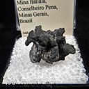 Mineral Specimen: Wodginite from Mina Itatiana, Conselheiro Pena, Minas Gerais, Brazil Mineral Specimen: Wodginite from Mina Itatiana, Conselheiro Pena, Minas Gerais, Brazil