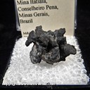 Mineral Specimen: Wodginite from Mina Itatiana, Conselheiro Pena, Minas Gerais, Brazil