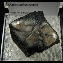 Mineral Specimen: Andalusite variety: Chiastolite from Westford, Middlesex Co., Massachusetts Mineral Specimen: Andalusite variety: Chiastolite from Westford, Middlesex Co., Massachusetts