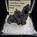 Mineral Specimen: Wodginite from Mina Itatiana, Conselheiro Pena, Minas Gerais, Brazil