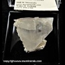 Mineral Specimen: Calcite, Fishtail Twin from Octotillo, Imperial Co., California, Ex. Steve Pullman