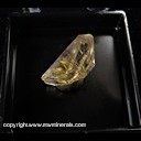 Mineral Specimen: Rutilated Quartz from Novo Horizonte, Bahia, Brazil Mineral Specimen: Rutilated Quartz from Novo Horizonte, Bahia, Brazil