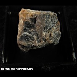 Mineral Specimen: Parapirrotite, Weissbergite, Vrabite, Romeite, Avicennite from Lookout Pass, Tooele Co., Utah, Ex. S. Pullman from D. Shannon, coll. by B. Bonds Mineral Specimen: Parapirrotite, Weissbergite, Vrabite, Romeite, Avicennite from Lookout Pass, Tooele Co., Utah, Ex. S. Pullman from D. Shannon, coll. by B. Bonds