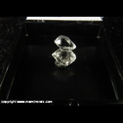 Mineral Specimen: Herkimer Diamonds from Herkimer, New York, Prior to 1972 Mineral Specimen: Herkimer Diamonds from Herkimer, New York, Prior to 1972