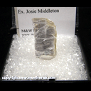 Mineral Specimen: Leiteite from Tsumeb, Namibia, Ex. Josie Middleton