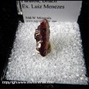Mineral Specimen: Tantalite-(Mn) from Quixaba Mine, Frei Martiho, Paraiba, Brazil, Ex. Luiz Menezes Mineral Specimen: Tantalite-(Mn) from Quixaba Mine, Frei Martiho, Paraiba, Brazil, Ex. Luiz Menezes