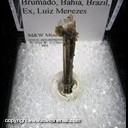 Mineral Specimen: Uvite and Magnesite on Dravite from Brumado, Bahia, Brazil, Ex. Luiz Menezes Mineral Specimen: Uvite and Magnesite on Dravite from Brumado, Bahia, Brazil, Ex. Luiz Menezes
