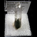 Mineral Specimen: Quartz with Included Chlorite from Green Monster Mountain, Prince of Wales Island, Ketchikan Dist., Alaska