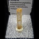 Mineral Specimen: Phenakite from Anjanabonoina pegmatites, Ambohimanambola, Betafo, Vakinankaratra, Madagascar, Ex. Norm Woods from Kyber Minerals, 2014
