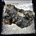 Mineral Specimen: Lithiophorite from Lecht Mine, Tomintovl, Scotland Ex. Steve Pullman
