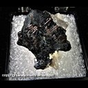 Mineral Specimen: Rutile epitaxial growth on Hematite with Quartz and K Feldspar from Cavradi gorge, Val Curnera, Tujetsch, Surselva Region, Grisons, Switzerland, Ex. S. Pullman
