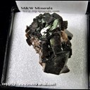 Mineral Specimen: Calcite, Iridescent from Okaloosa, Mahaska Co., Iowa, Ex. Norm Woods Mineral Specimen: Calcite, Iridescent from Okaloosa, Mahaska Co., Iowa, Ex. Norm Woods