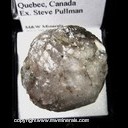 Mineral Specimen: Analcime from Poudrette quarry, Mont Saint-Hilaire, Quebec, Canada, Ex. S. Pullman Mineral Specimen: Analcime from Poudrette quarry, Mont Saint-Hilaire, Quebec, Canada, Ex. S. Pullman