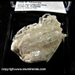 Mineral Specimen: Barite from Silverband Mine, Dun Fell, Milburn, Eden, Cumbria, England, Ex. H. R. McBroom from trade Eric Otty 1980 Mineral Specimen: Barite from Silverband Mine, Dun Fell, Milburn, Eden, Cumbria, England, Ex. H. R. McBroom from trade Eric Otty 1980