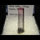 Minerals Specimen: Tourmaline (not terminated) from Pederneira Mine, Sao Jose da Safira, Minas Gerais, Brazil Minerals Specimen: Tourmaline (not terminated) from Pederneira Mine, Sao Jose da Safira, Minas Gerais, Brazil