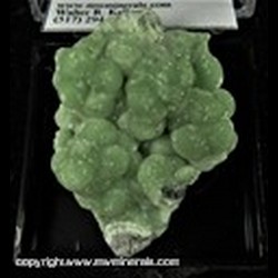 Mineral Specimen: Wavellite from Mount Mauldin, Montgomery Co., Arkansas