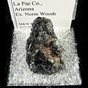 Mineral Specimen: Hematite from Bouse, La Paz Co., Arizona, Ex. Norm Woods Mineral Specimen: Hematite from Bouse, La Paz Co., Arizona, Ex. Norm Woods